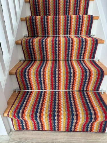 Stripe stair rugs runners long - stair,