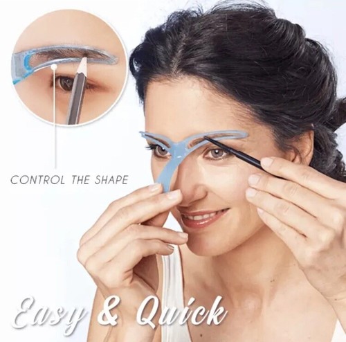 Easy use eyebrow shaper - use,