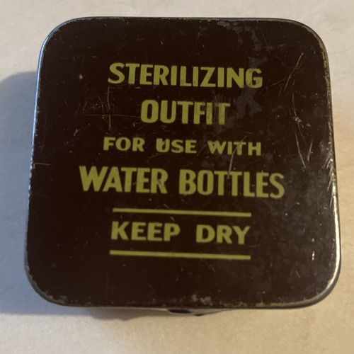 Ww2 water bottle sterilising - ww2,