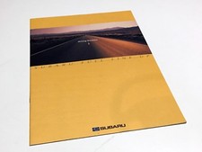 2002 Subaru Legacy B4 Lancaster Traviq Impreza WRX Forester Pelo Sambar Brochure
