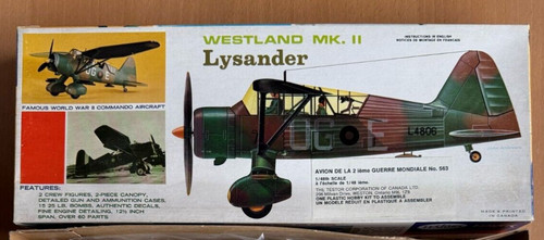 Testors hawk westland ii - testors, mk.ii