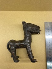 Antique African Benin Bronze Spotted Leopard