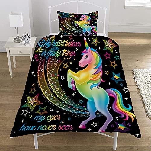 Unicorn bedding set kids - bedding,