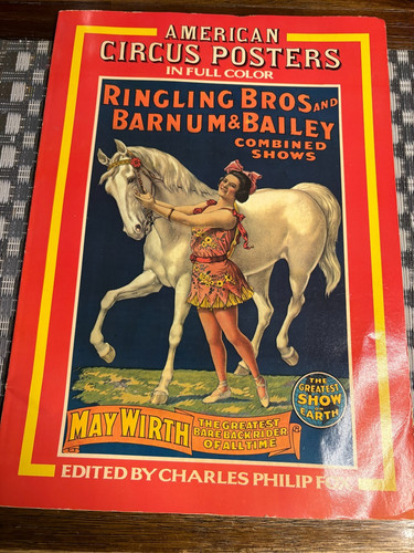 American circus posters book - american,