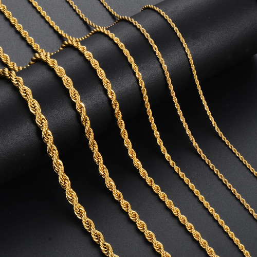 Gold stainless steel - stainless, chain