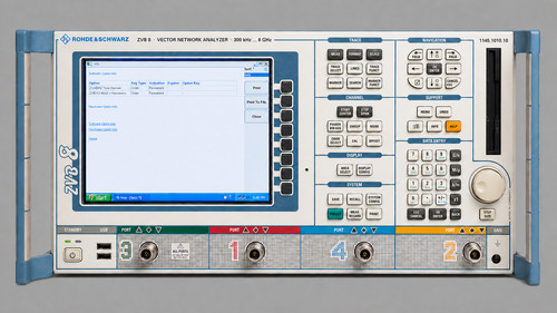 Rohde schwarz zvb8 300khz - rohde, &