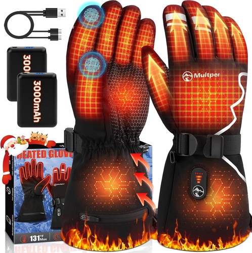 Heated gloves upgraded unisex - heated, gloves,