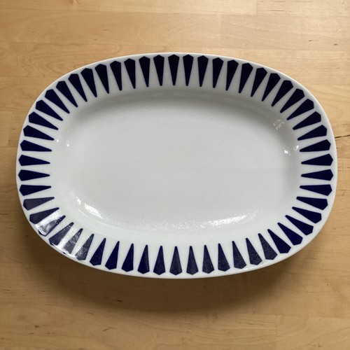 Sargadelos porcelain oval