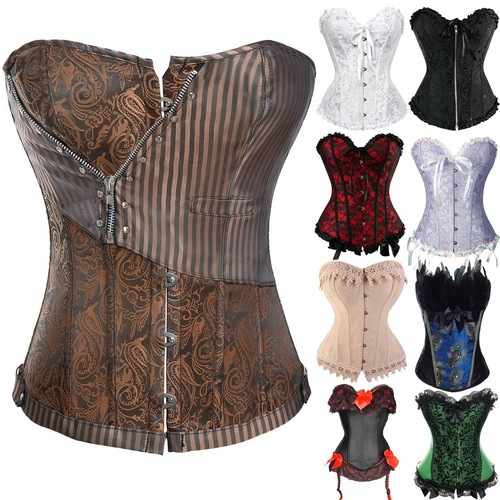 Women bustier corset brocade - women,