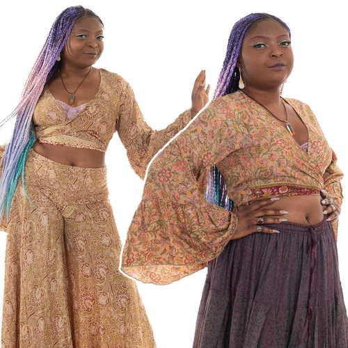 Boho silk satin - silk, angel