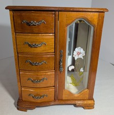 Vintage Jewelry Box Armoire