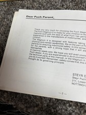 Puch Magnum Owners Manual