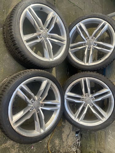Audi alloy wheels with - s5, 20