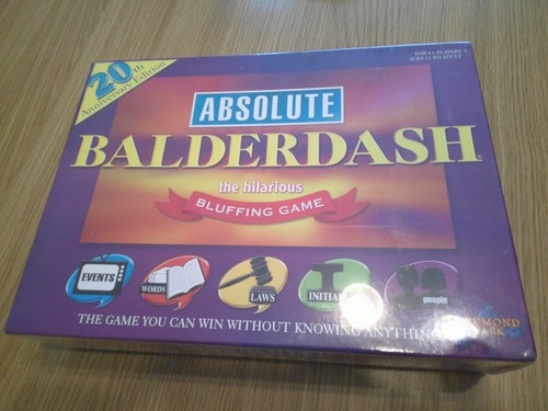 Absolute balderdash 20th - balderdash,
