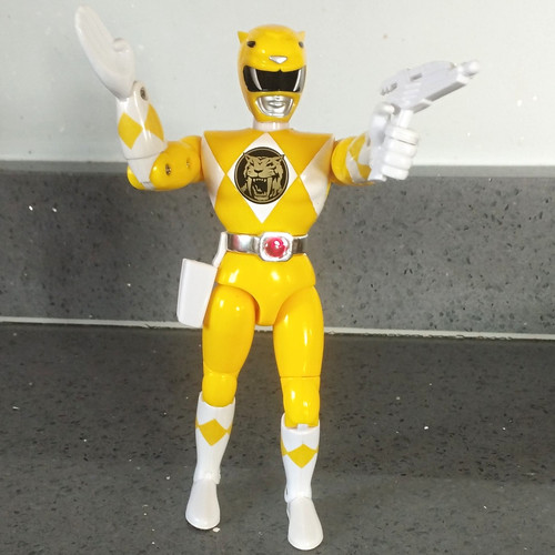 Power rangers yellow ranger - power,