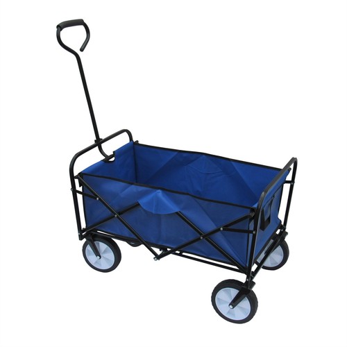 Pull along folding trolley - folding,