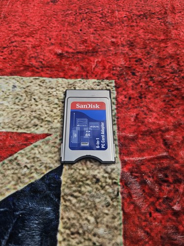 Boxed sandisk pc card - in,