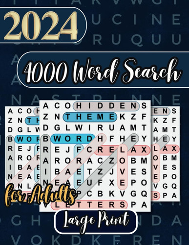 2024 word search - 2024, adults