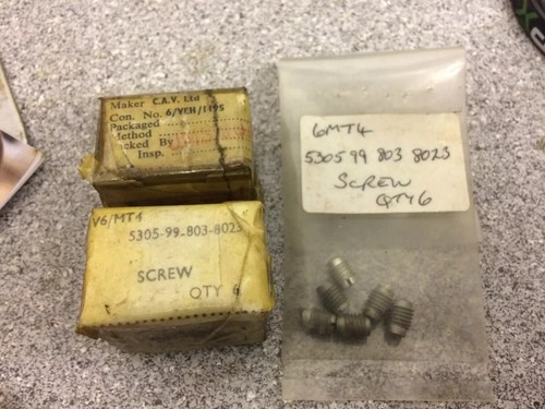 Bsf 32 grub screws - bsf, 11/32"
