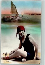 39748772 - Woman Sailboat