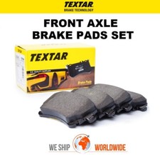 TEXTAR Front Axle BRAKE PADS