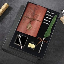 Quill Pen and Ink Set, Antique
