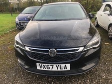 VAUXHALL ASTRA 105T ECOTEC 1.0 2017 NON RUNNER SPARES OR REPAIR EURO 6