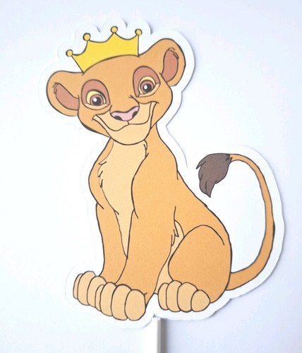 Lion king cake topper - king,