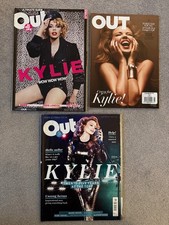 Kylie Minogue x3 Out / Out in the City USA magazines & covers Abbey Road X