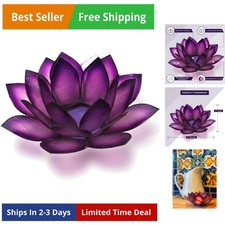 Capiz Shell Lotus Flower Decor