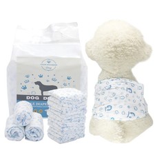 10/50/100X Female Male Dog Diapers Disposable Nappies Leak Proof Puppy Sanitary