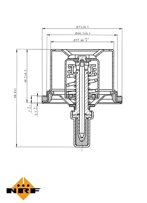 New thermostat coolant for - new, thermostat,