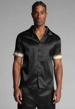SikSilk Mens Black Resort