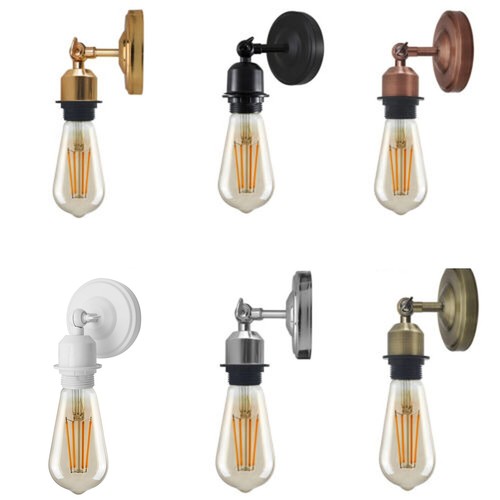 Vintage industrial wall sconce - industrial,