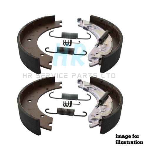 Rear handbrake shoes set - handbrake,