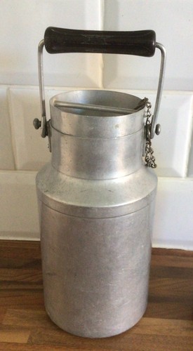 Vintage french milk churn - french,
