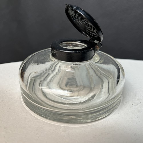 Vintage handblown round glass - vintage,