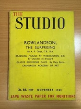 The Studio Magazine November