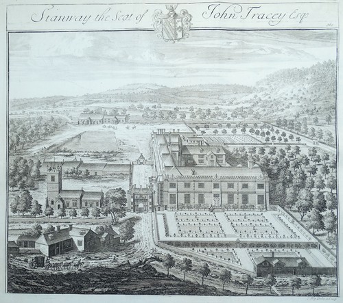 Original antique print stanway - original,