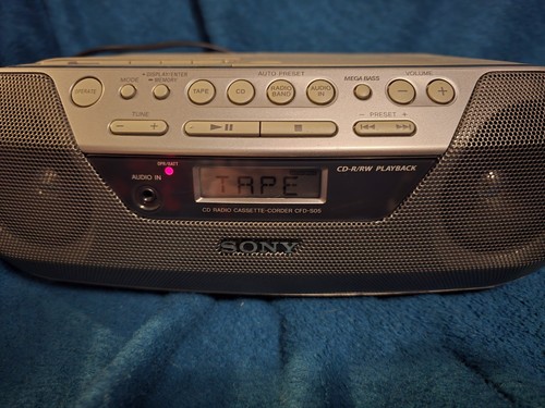 Sony cfd s05 portable - cfd-s05, boombox