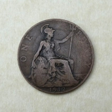 1912 One Penny, George V