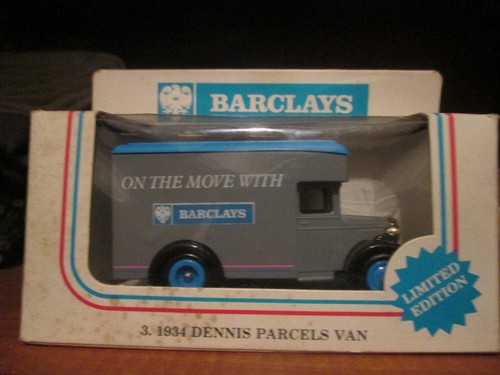 Vintage barclays parcel van - vintage,