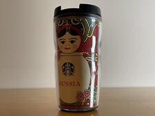 Genuine Starbucks Coffee Russia Nesting Doll Design Travel Tumbler Cup