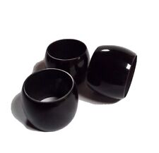 3 x BUFFALO HORN BARREL COLLARS 24mm 26mm 27mm diameter for Walking Stick Making