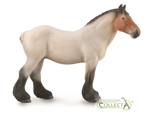 Collecta dutch draft mare roan - collecta,