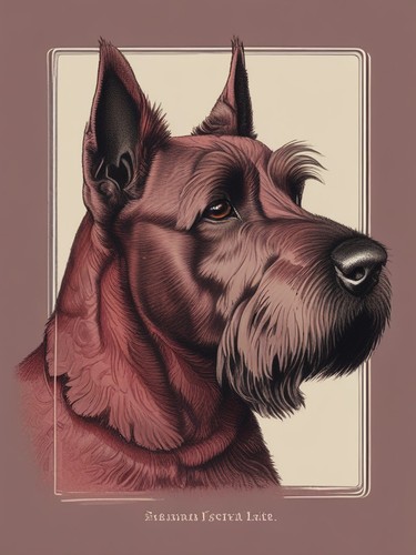 Scottish terrier vintage - scottish,