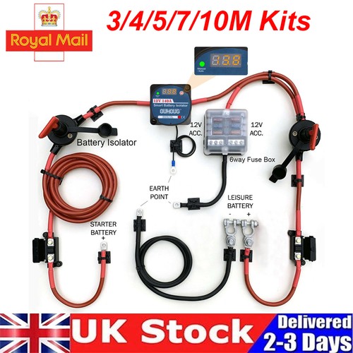 Split charge relay - charge, kit