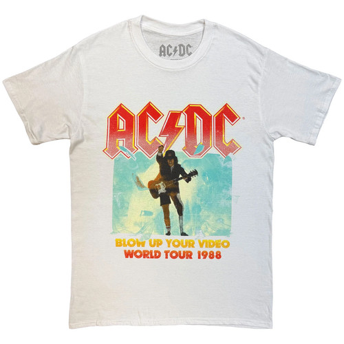 Unisex shirt blow up - ac/dc,