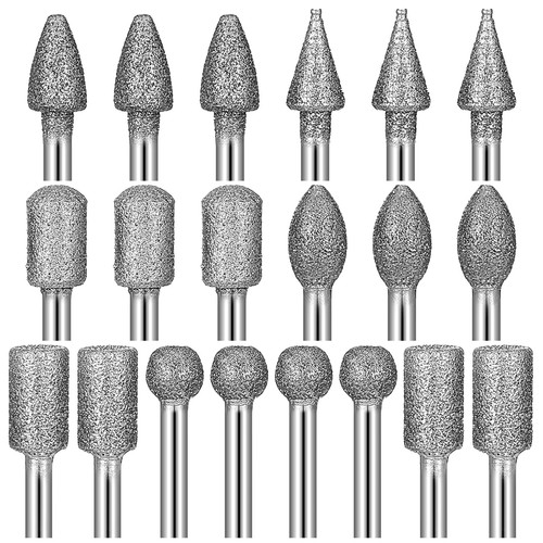 Pcs diamond grinding burr - 20,