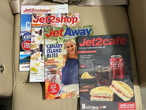 Jet2 inflight magazine menu - magazine,,